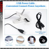 LED/UV Light with Gooseneck Clamp 3 Watts, Silver