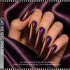 XEIJAYI FRAME BOTTLE CAT EYE Golden Ember Aurora #05