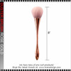 DUSTER BRUSH Rose Gold 8"