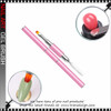 GEL BRUSH Oval #5 with Stainless Sculpting Tool Pink