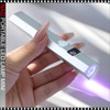 Portable LED Lamp Mini Dryer With LCD Screen, Silver