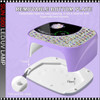 SUN S60 LED/UV Lamp with Rhinestone, Automatic, Lavender