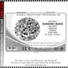 INSTANT SANDING BAND White Zebra Medium 180 Grit, 200/Case