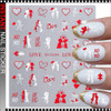 Valentines Day Heart Nail Stickers XZ-D2303