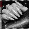 XEIJAYI Gel Polish Silver Glitter #M104