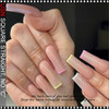 SQUARE -Straight, Half Curve Natural Color 540/Case