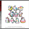 SHOE CHARM Stylish Unicorn 10/Pack