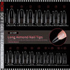 ROKI SOFT GEL TIP Almond Long, Full Cover 480/Case #MOG03