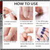 INSTANT Adhesive Tabs for Press on nails 480 Tabs/Pack