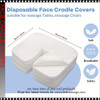 MASSAGE Disposable Face Cradle Covers Soft Non-Woven 200/Pack