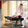 Massage Table Portable Adjustable 24" Wide, Folding, White