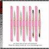 NAIL ART 5Pcs Double-Ended Brushes Set, Pink