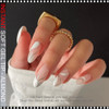 SOFT GEL TIP Almond, Long, Clear, Full Cover 504/Case
