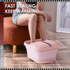 Collapsible Foot Spa and Massager with Heater