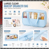ORGANIZER BAG Large Capacity Cosmetic, Transparency/Blue
