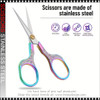 SCISSORS Stainless Steel Retro Plum Blossom 4.9" Length