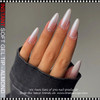 INSTANT SOFT GEL TIP Almond, X-Long, Clear, Full Cover 240/Case