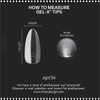 APRES Gel-X Sculpted Coffin X-Long Tips 420pcs #AP-TIP-SCXL-420