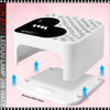 SUN BT-17 UV Light, Wired with Rhinestone, Rose Red 288W.