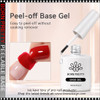 BORN PRETTY Peelable - Peel Off Base Coat, 0.35oz.