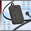 19 IN 1 Power Strip Surge Protector, with 12 AC Outlets And 6 USB Charging Ports (4 USB A Ports And 2 USB C Ports)