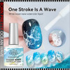 BORN PRETTY  White Ocean Wave Watercolor Liquid 0.34oz