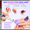 LED/UV MINI LAMP Rechargeable 3 Watts, Green