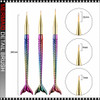 DETAIL BRUSH Ultra Thin, Mermaid 3/Pack