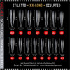 GEL-EX Stiletto, XX-Long, Sculpted 300/Case