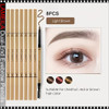 LAMEILA Dual-End Eyebrow Pencils (With Eyebrow Brush) 8/Set