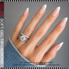 GEL-EX Almond, Short, Sculpted 600/Case