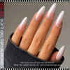 GEL-EX Almond, X-Long, Sculpted 450/Case