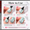 NICOLE DAIRY Water Drop Top Coat 0.5oz.