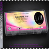 INSTANT TIP Square, Medium, Half Cover, Clear 504/Case