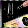 INSTANT TIP Coffin, XX-Long, Half Cover 500/Case