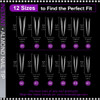 INSTANT TIP Almond, X-Long, Half Cover 360/Case