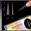 INSTANT TIP Stiletto, XX-Long, Half Cover 504/Case