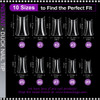 INSTANT TIP Duck, Long, Half Cover, Clear 500/Case