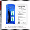 ALSHABAB Shaving Razor with 30 Replaceable Blades, Black