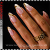 INSTANT Gel Nail Art Gel Liner, Chrome  Gold 0.3oz.