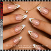 INSTANT Gel Nail Art Gel Liner, Chrome  Gold 0.3oz.