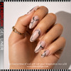 INSTANT Gel Nail Art Gel Liner, Chrome Silver 0.3oz.