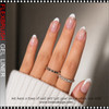 INSTANT Gel Nail Art Gel Liner, Chrome Silver 0.3oz.