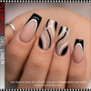 INSTANT Gel Nail Art Gel Liner, Black 0.3oz.