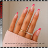 INSTANT Gel Nail Art Gel Liner, Red 0.3oz.