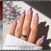 INSTANT Gel Nail Art Gel Liner, Purple 0.3oz.