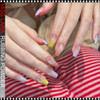 MISS LARA 16-Color Nail Gradient Rubbing Powder Palette