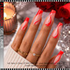 INSTANT Gel Nail Art Gel Liner, Neon Red 0.3oz.