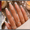 INSTANT Gel Nail Art Gel Liner, Iridescent Gold Glitter 0.3oz.