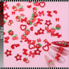 NAIL CHARM RESIN Red Collection